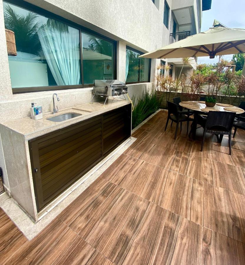 Apto Beira Mar Terreo Com Area Gourmet Praia De Muro Alto Pôrto das Galinhas Dış mekan fotoğraf